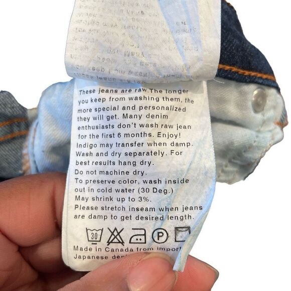 Naked & Famous Denim Jeans Womens 25 Skinny 11 Ounce Stretch Selvedge Japanese - Picture 5 of 9